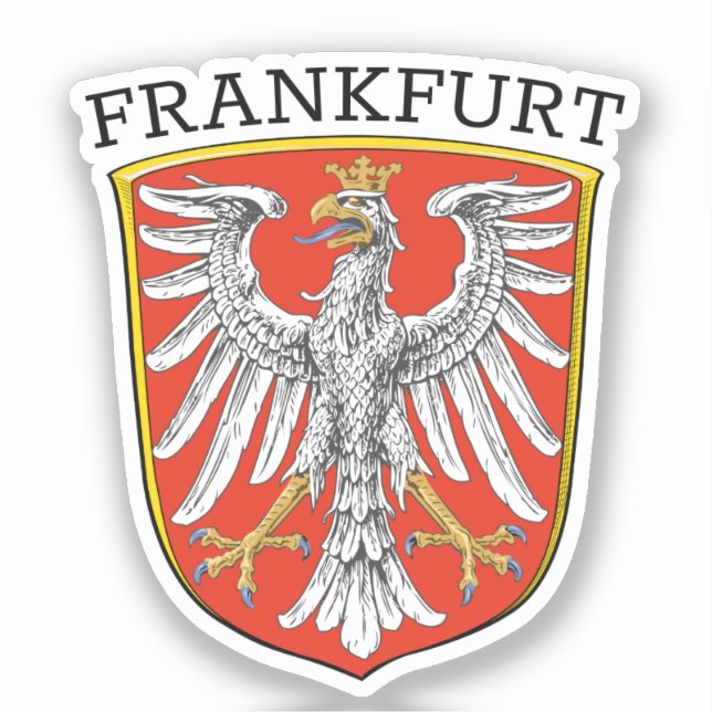 Coat of Arms of Frankfurt - GERMANY (Front)