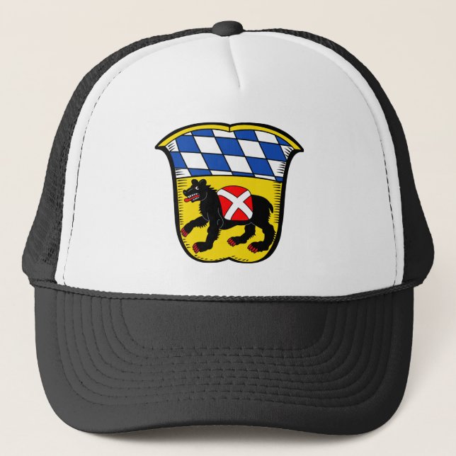 Coat of Arms of Freising, Germany Trucker Hat (Front)