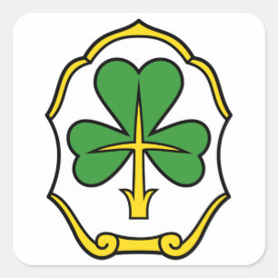 Coat of Arms of Fürth, Germany Square Sticker