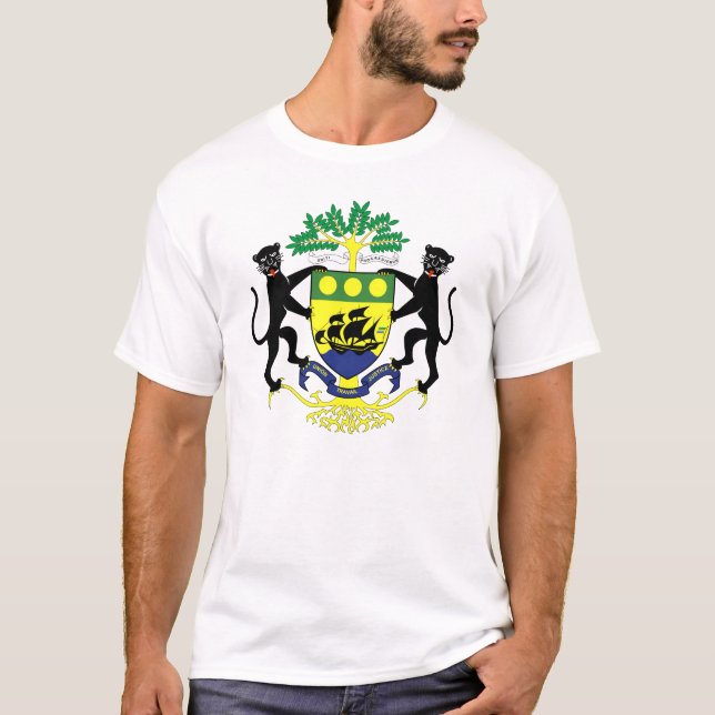 Coat of arms of Gabon T-Shirt (Front)