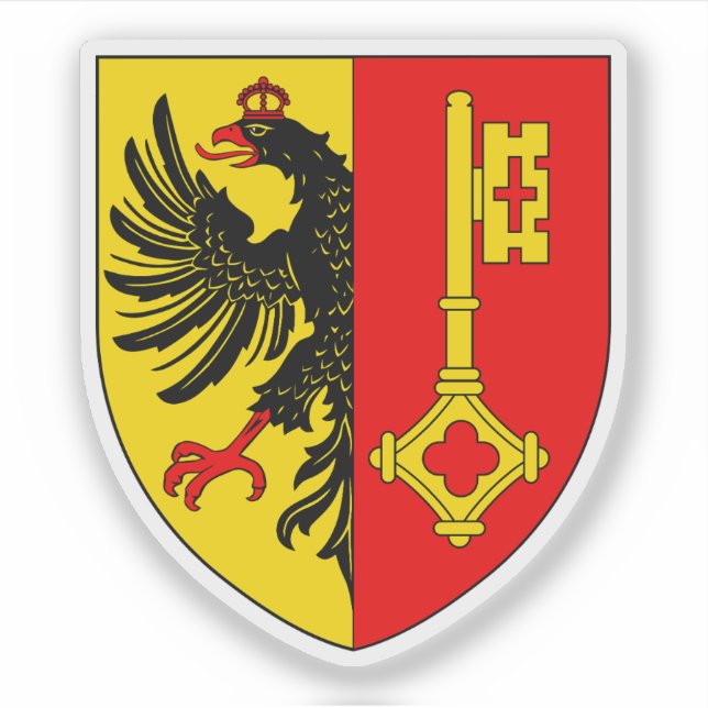 Coat of arms of Geneva, Switzerland (Front)