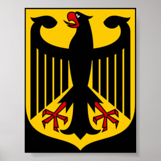 Coat of arms of Germany Poster