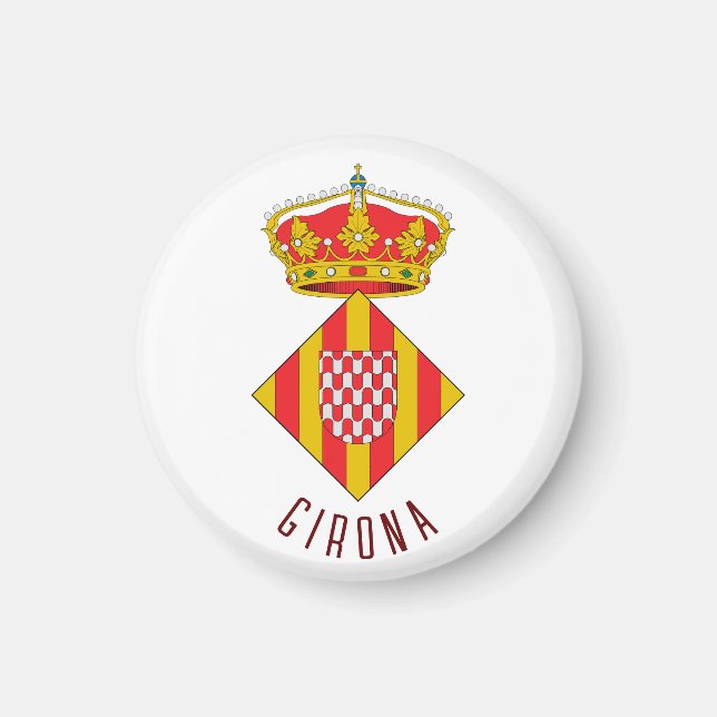 Coat of Arms of Girona Magnet (Front)