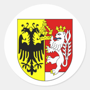 Coat of Arms of Görlitz, Germany Classic Round Sticker