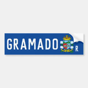 Coat of Arms of Gramado, Rio Grande do Sul (BR) Bumper Sticker