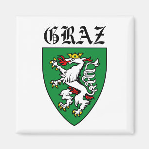 Coat of Arms of Graz - AUSTRIA Magnet