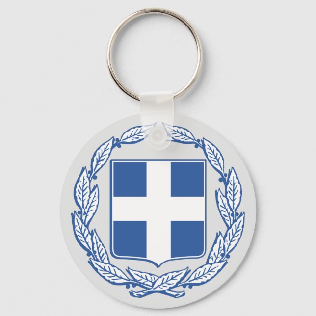 Coat of arms of Greece Key Ring (Front)