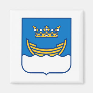 Coat of Arms of Helsinki (Finland) Magnet