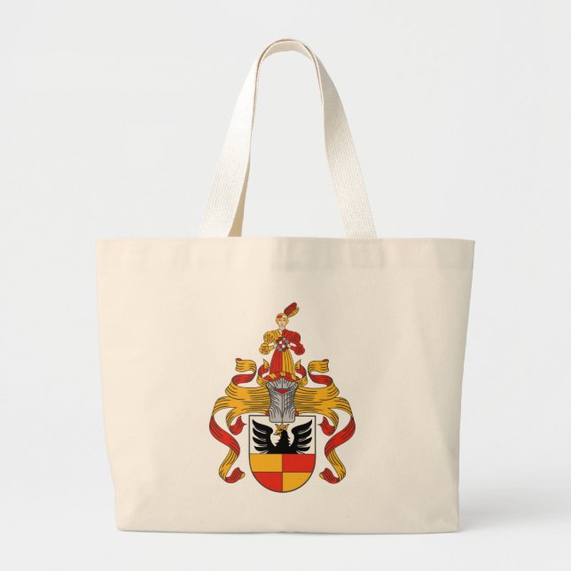 Coat of Arms of Hildesheim, Germany Large Tote Bag (Front)