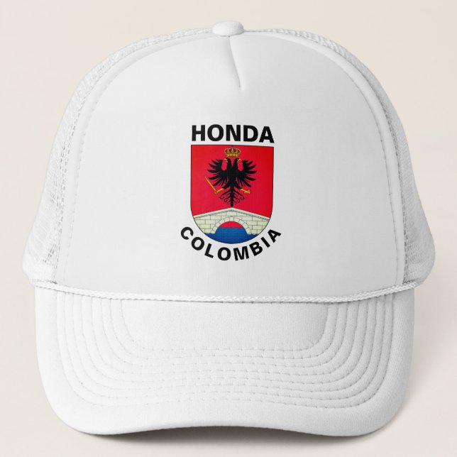 Coat of Arms of Honda (Tolima), Colombia Trucker Hat (Front)