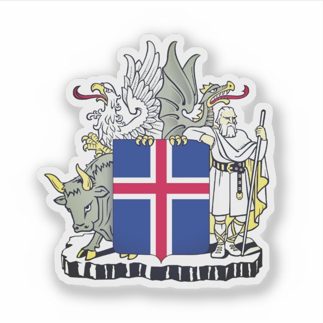 Coat of Arms of Iceland (Front)