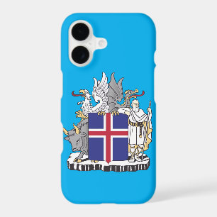 Coat of Arms of Iceland Mythical Guardians Art