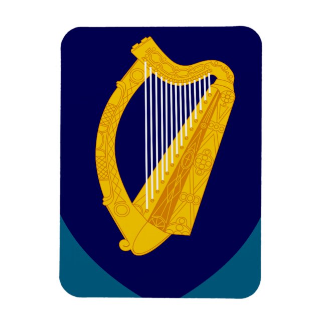 Coat of arms of Ireland Magnet (Vertical)
