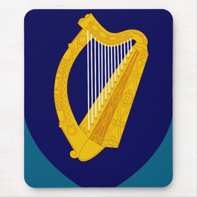 Coat of arms of Ireland Mouse Pad (Front)