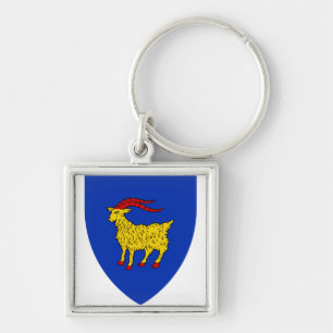 Coat of arms of Istria in Croatia Key Ring
