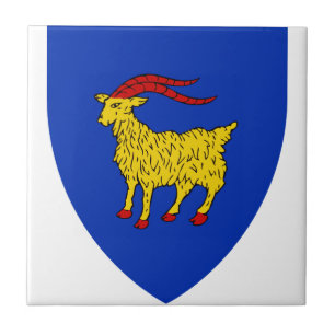 Coat of arms of Istria in Croatia Tile