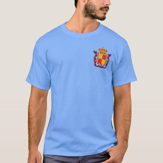 Coat of Arms of Jaén, Spain T-Shirt (Front)