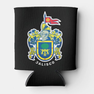 Coat of Arms of Jalisco, Mexico Can Cooler