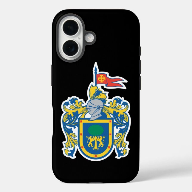 Coat of Arms of Jalisco, Mexico Case-Mate iPhone Case (Back)