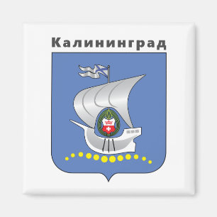 Coat of Arms of Kaliningrad, RUSSIA Magnet