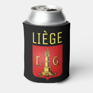 Coat of Arms of Liège, Belgium Can Cooler