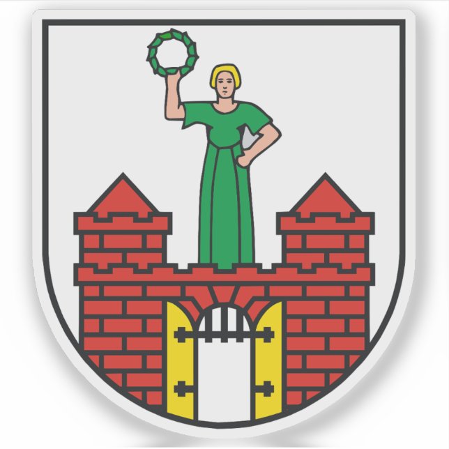 Coat of arms of Magdeburg, Germany (Front)