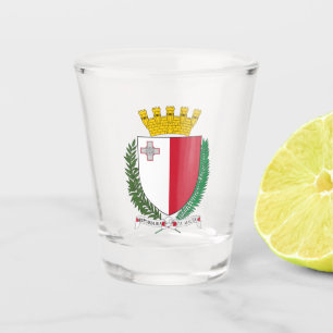 Coat of Arms of Malta Shot Glass
