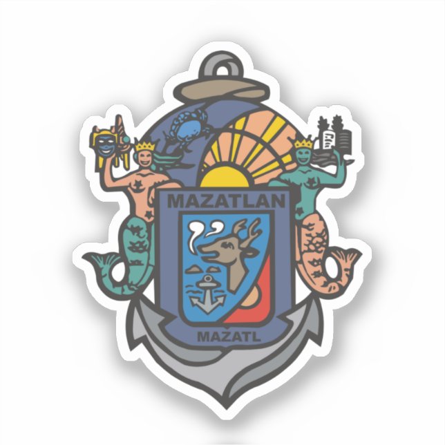 Coat of Arms of Mazatlán, Sinaloa (MX) (Front)