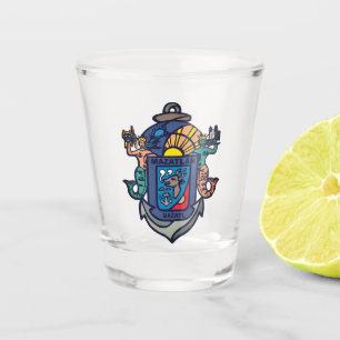 Coat of Arms of Mazatlán, Sinaloa (MX) Shot Glass