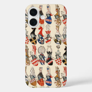 COAT OF ARMS OF MEDIEVAL TOURNAMENT PARTECIPANTS iPhone 16 CASE