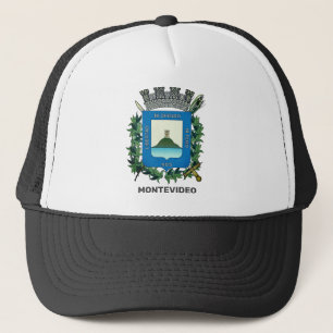 Coat of Arms of Montevideo, Uruguay Trucker Hat