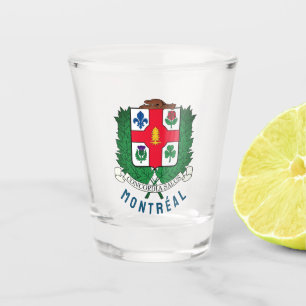 Coat of Arms of Montréal, CANADA Shot Glass
