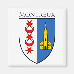 Coat of arms of Montreux, Switzerland Magnet