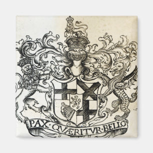 Coat of arms of Oliver Cromwell Magnet