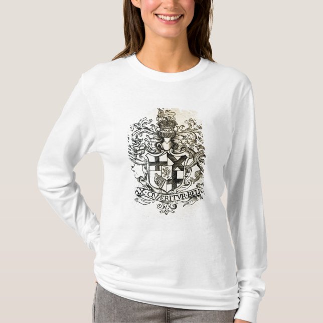 Coat of arms of Oliver Cromwell T-Shirt (Front)