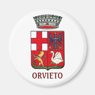 Coat of Arms of Orvieto, Italy Magnet