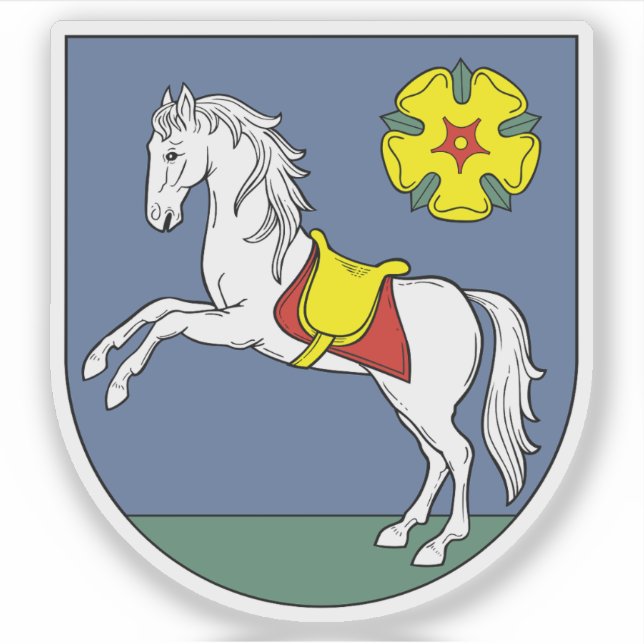 Coat of arms of Ostrava, Czech Republic (Front)