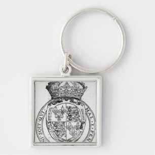 Coat of Arms of Queen Elizabeth I Key Ring