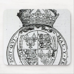 Coat of Arms of Queen Elizabeth I Mouse Pad
