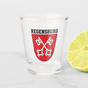 Coat of Arms of Regensburg, Germany Shot Glass