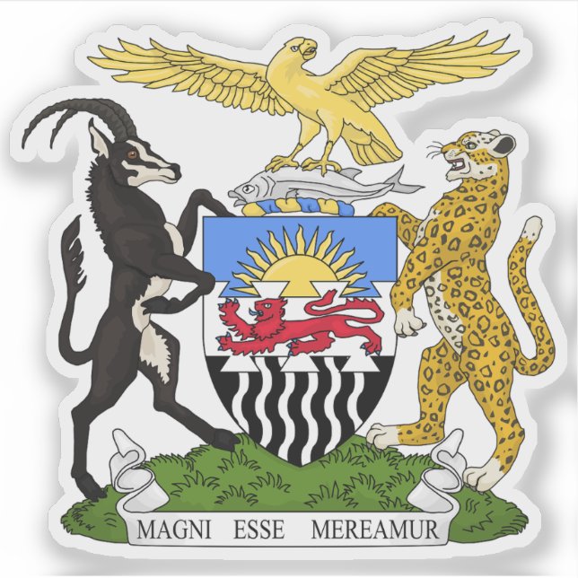 Coat of arms of Rhodesia and Nyasaland (1953–1963) (Front)