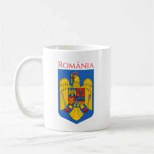 Coat of Arms of Romania Coffee Mug