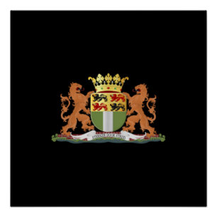 Coat of arms of Rotterdam Poster
