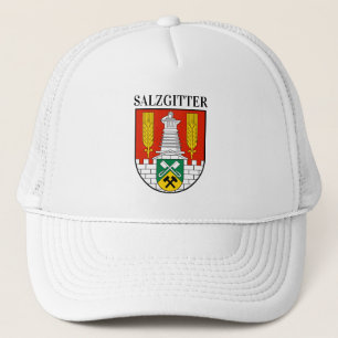 Coat of Arms of Salzgitter, Germany Trucker Hat