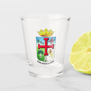 Coat of Arms of Santa Cruz de la Sierra (Bolivia) Shot Glass
