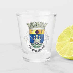 Coat of Arms of Setúbal, PORTUGAL Shot Glass