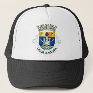 Coat of Arms of Setúbal, PORTUGAL Trucker Hat