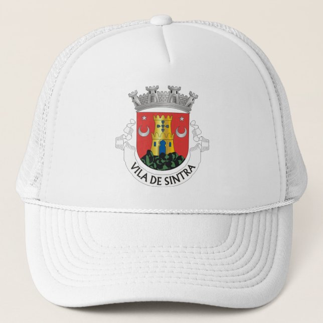 Coat of Arms of Sintra, PORTUGAL Trucker Hat (Front)