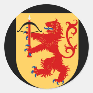 coat of arms of Småland Sticker