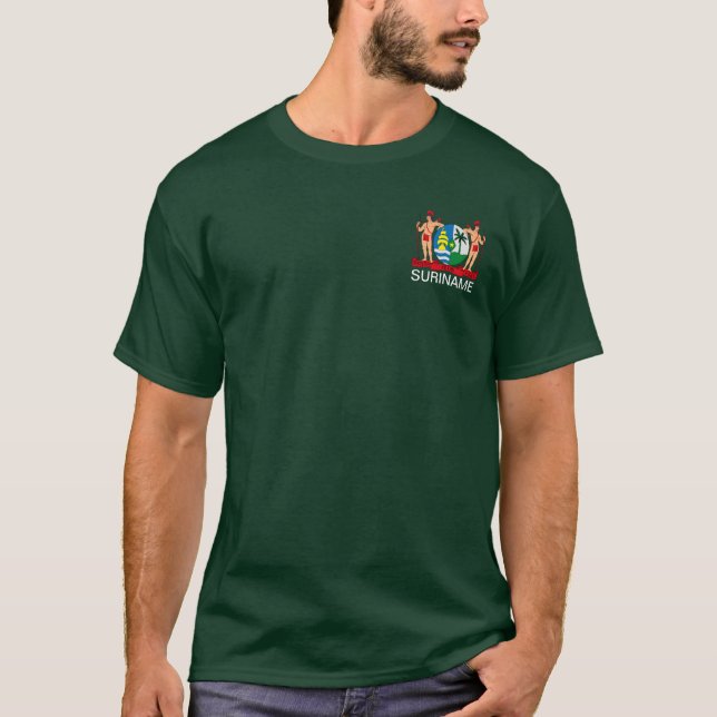 Coat of Arms of Suriname T-Shirt (Front)